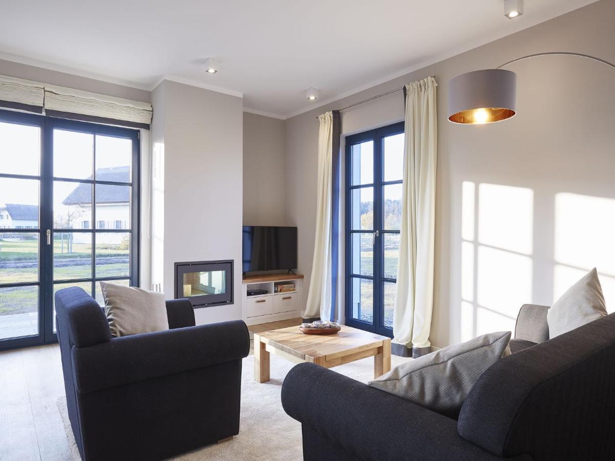 Reetland Am Meer - Premium Reetdachvilla Mit 3 Schlafzimmern, Sauna Und Kamin F07 Dranske Eksteriør bilde
