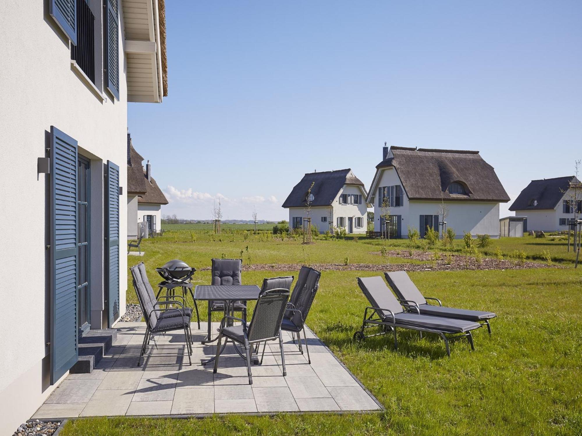 Reetland Am Meer - Premium Reetdachvilla Mit 3 Schlafzimmern, Sauna Und Kamin F07 Dranske Eksteriør bilde